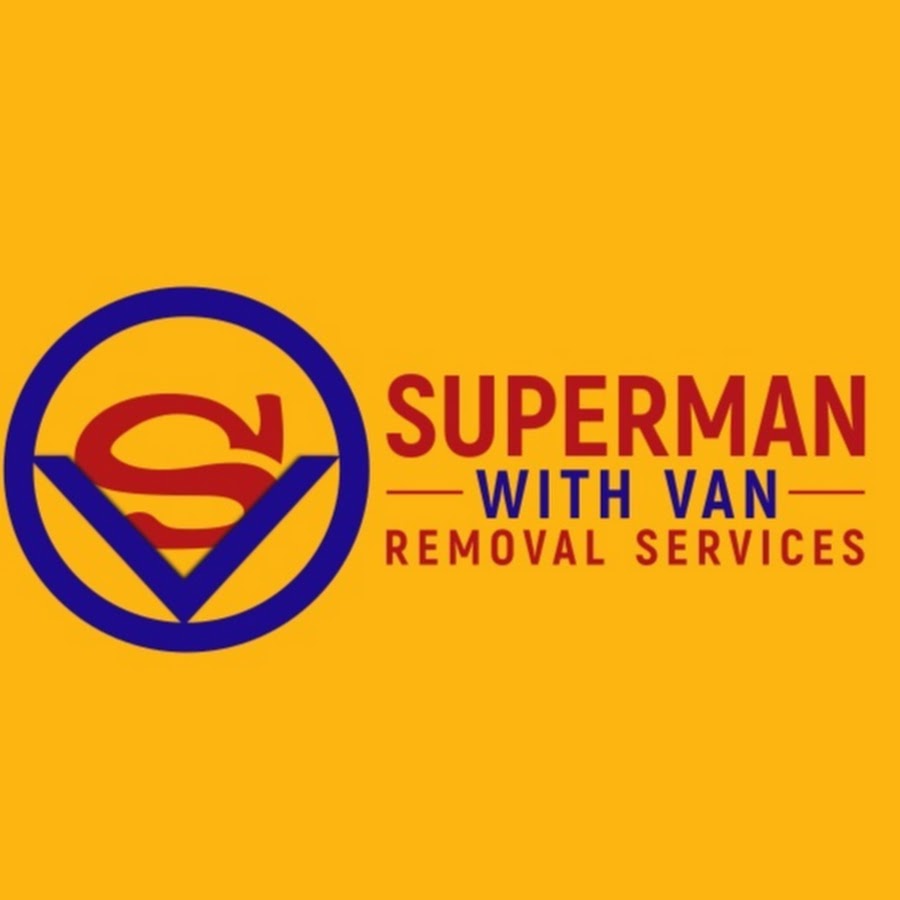 Logo of Superman with a van