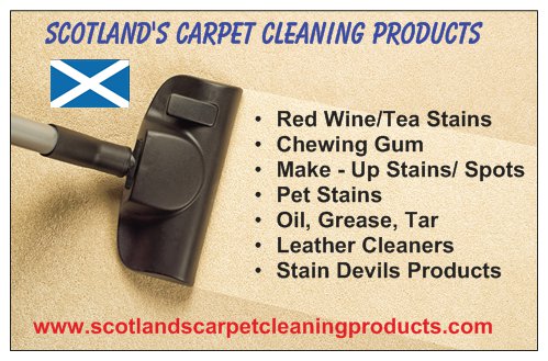 Logo of Scotland's Carpet Cleaning Products Cleaning Materials And Equipment In Clydebank, Dunbartonshire