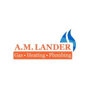 Logo of A.M.LANDER Gas, Heating & Plumbing Plumbers In Surbiton, Surrey