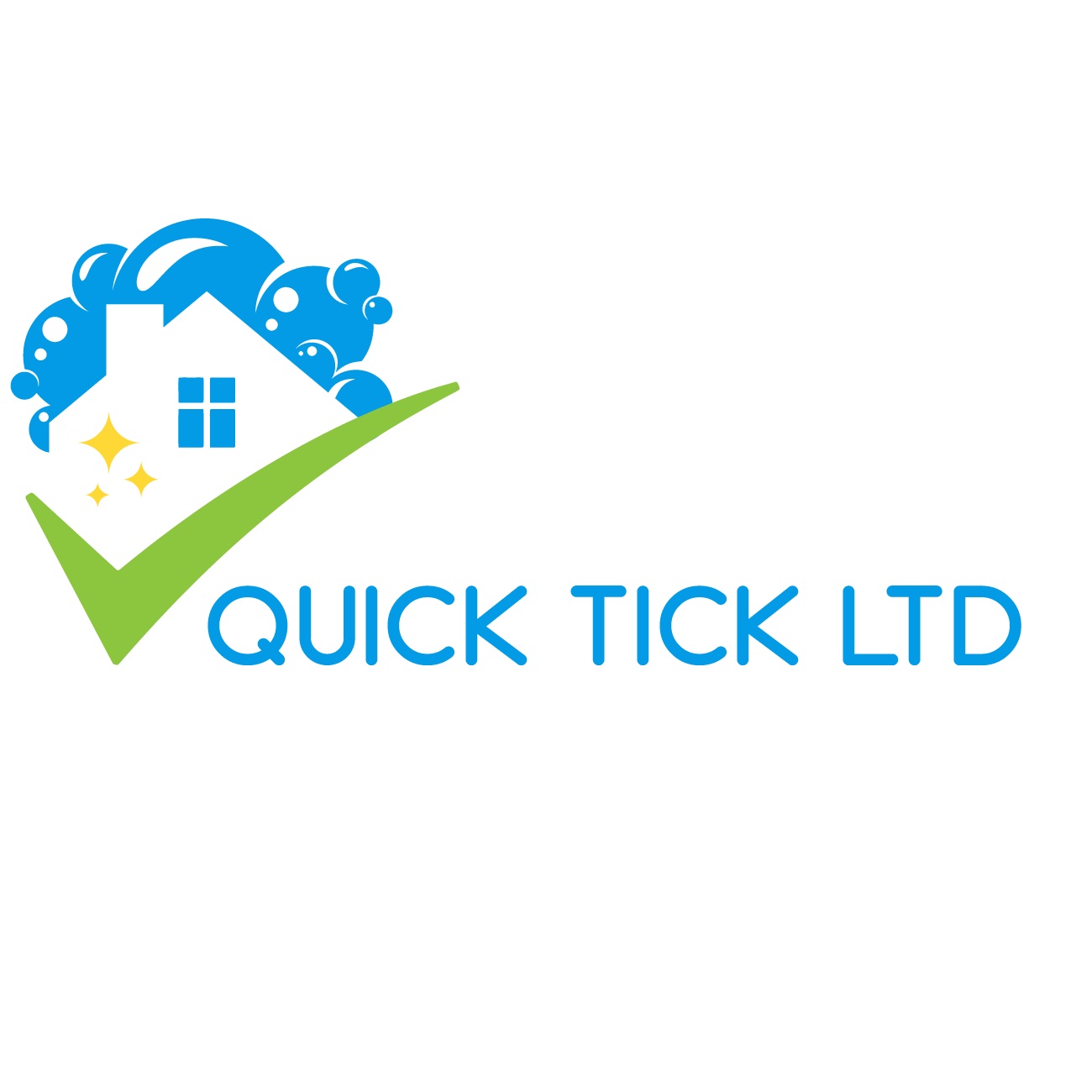 Logo of Quick Tick Ltd Cleaning Services - Commercial In Glasgow