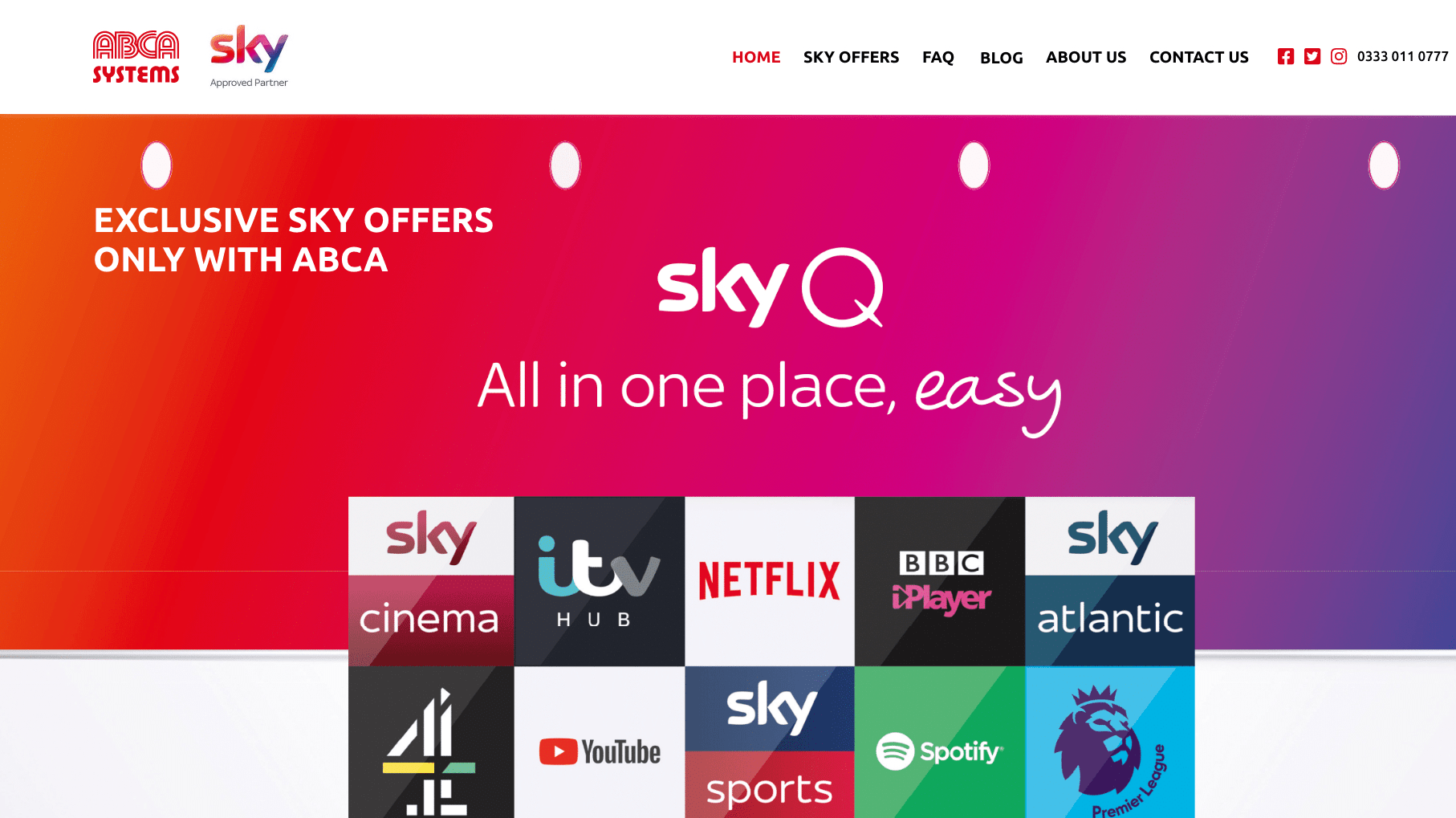 Logo of ABCA Sky Satellite Television - Equipment And Services In Newcastle Upon Tyne, Tyne And Wear