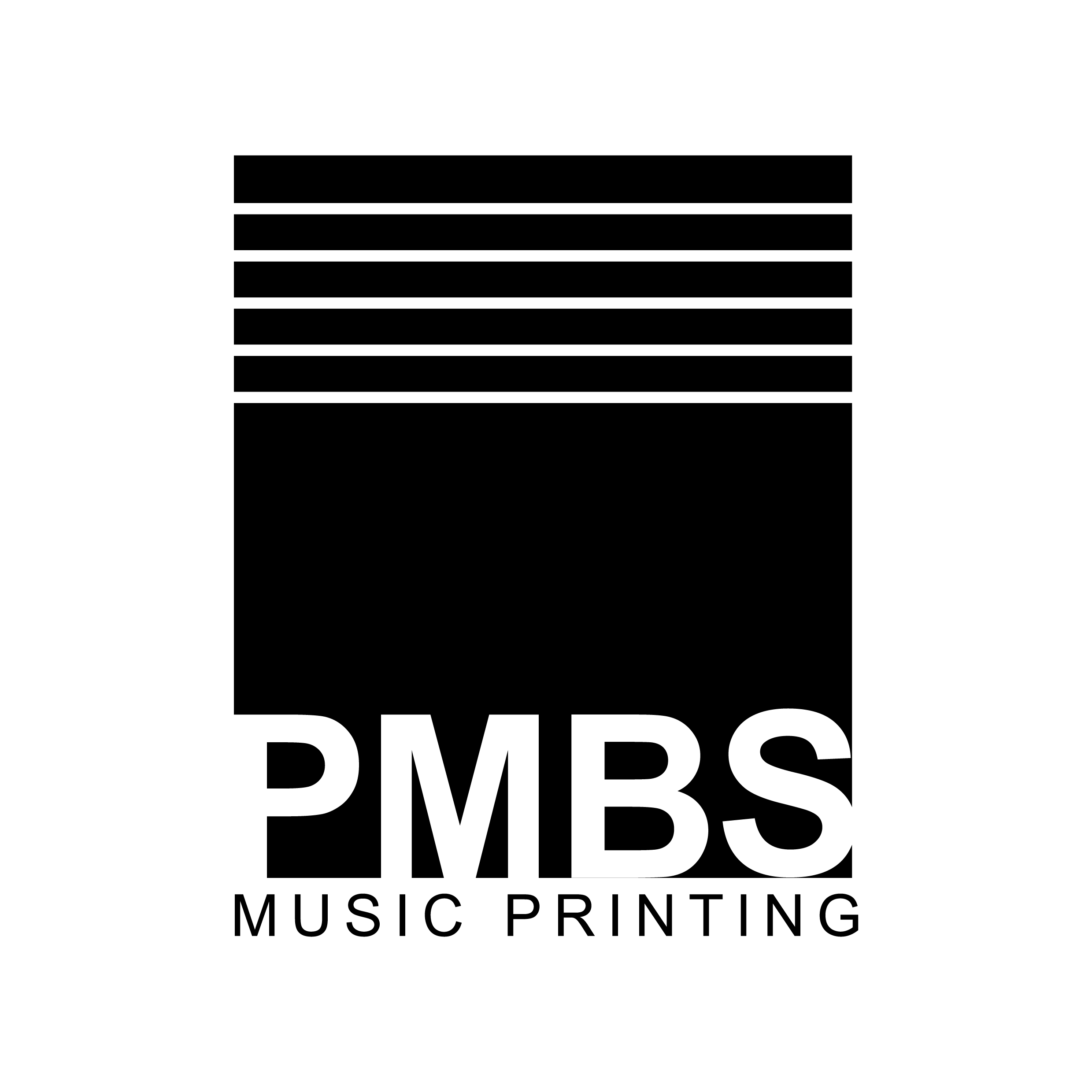 Logo of PMBS Music Printing Sheet Music Printing In Cheadle, Cheshire