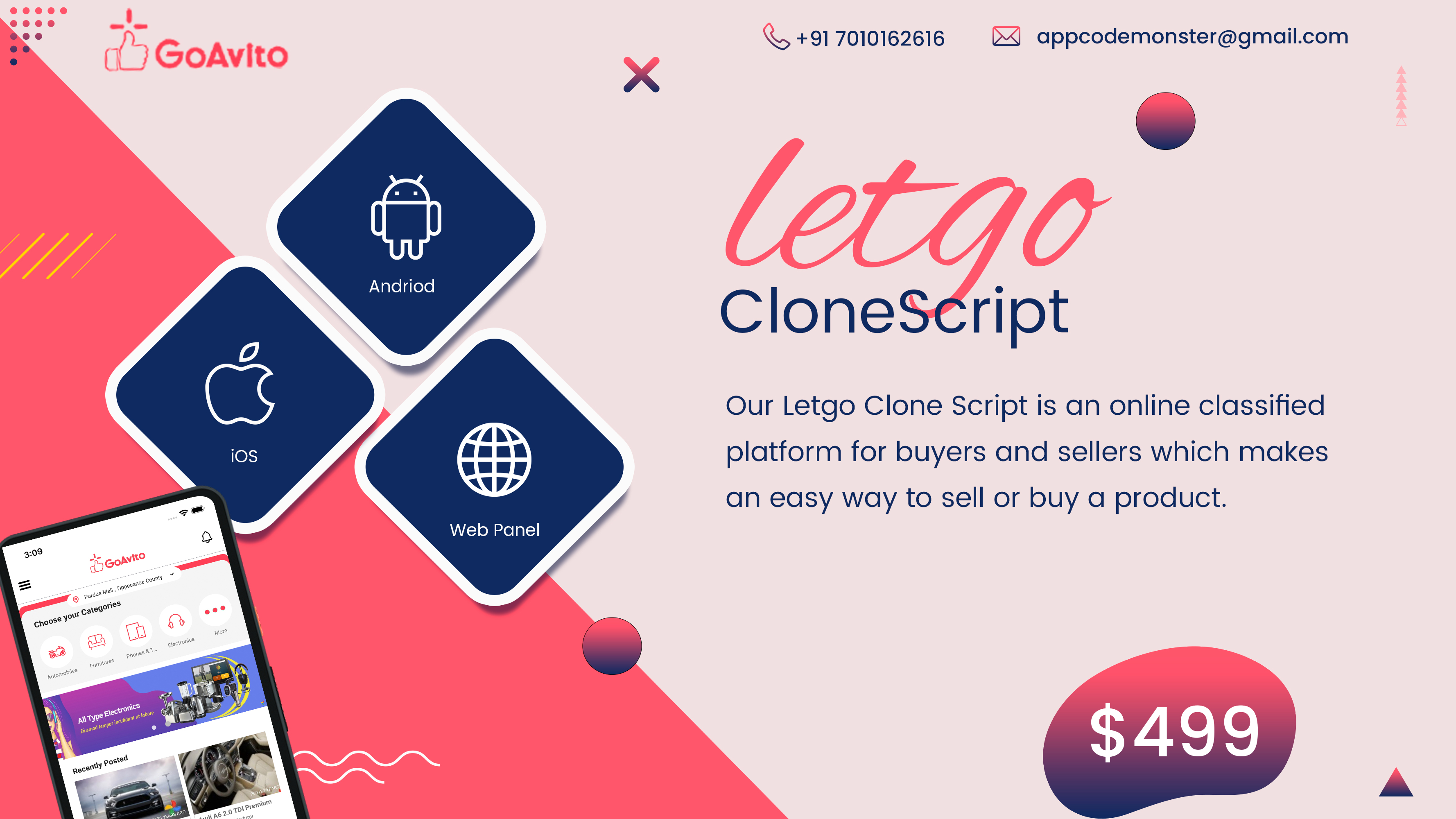 Logo of Letgo Clone Script