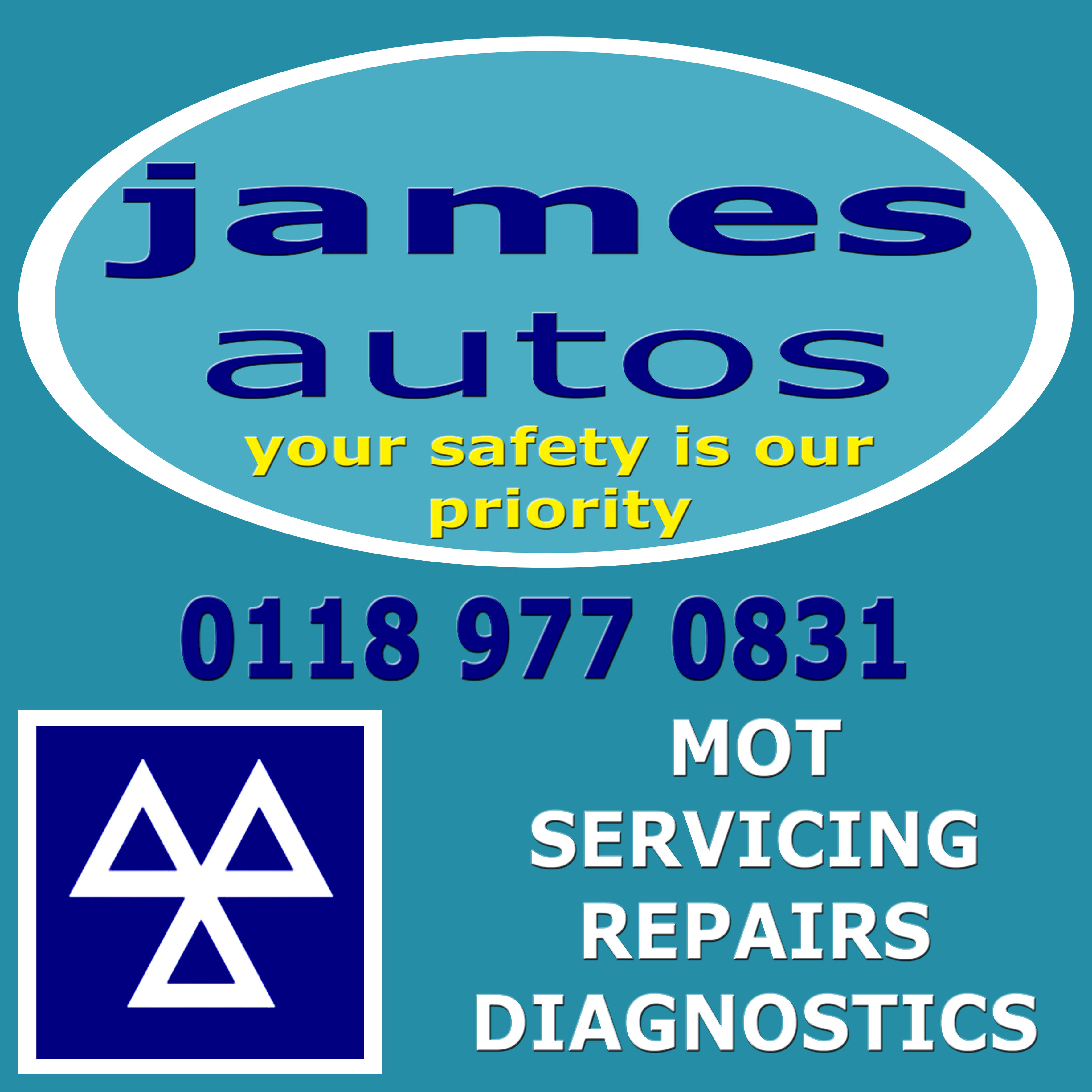 Logo of James Autos MOT Testing Station In Wokingham, Berkshire