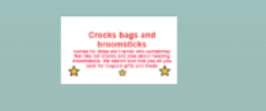 Logo of Crocks Bags and Broomsticks Giftware In Mitcham, Surrey