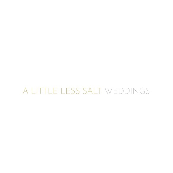 Logo of A Little Less Salt Weddings Wedding Photographers In Seaham, County Durham