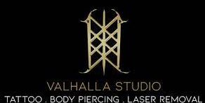 Logo of Valhalla Tattoo Studio Tattooing And Piercing In Kilmarnock, Ayrshire
