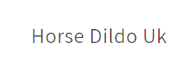 Logo of Horse Dildo UK