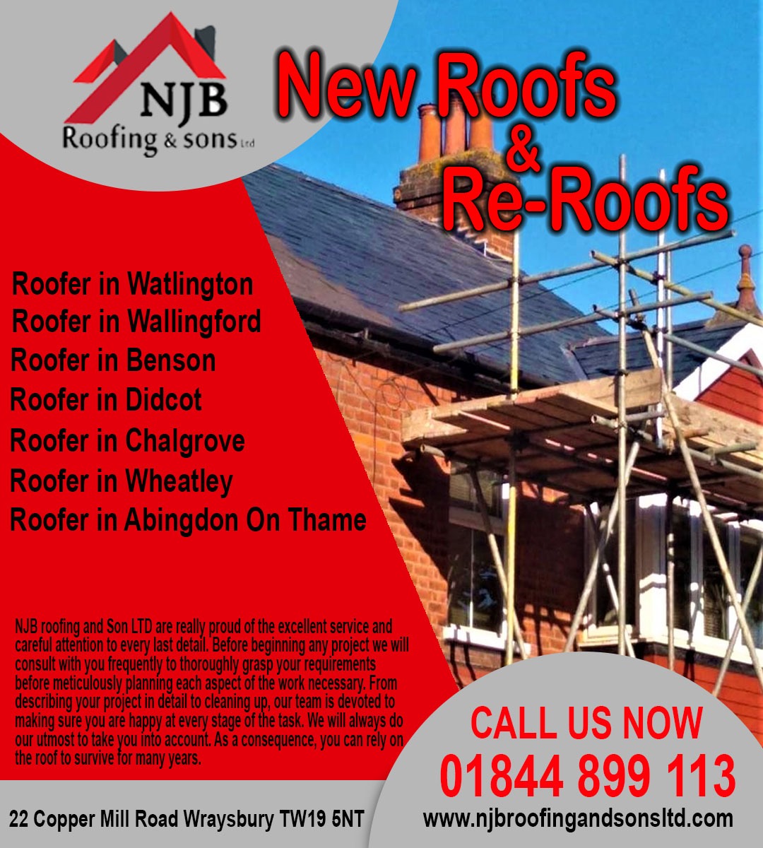 Logo of NJB roofing and Son LTD