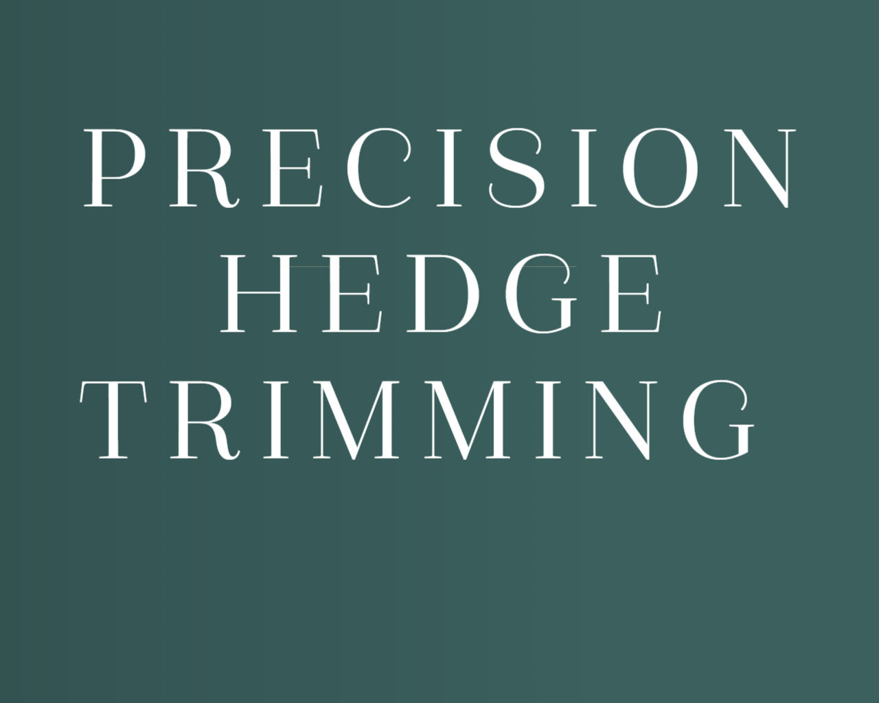 Logo of Precision Hedge Trimming