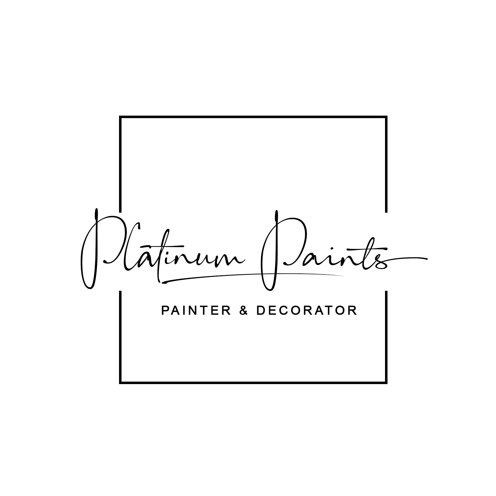 Logo of Platinum paints Painting And Decorating In Richmond, Surrey
