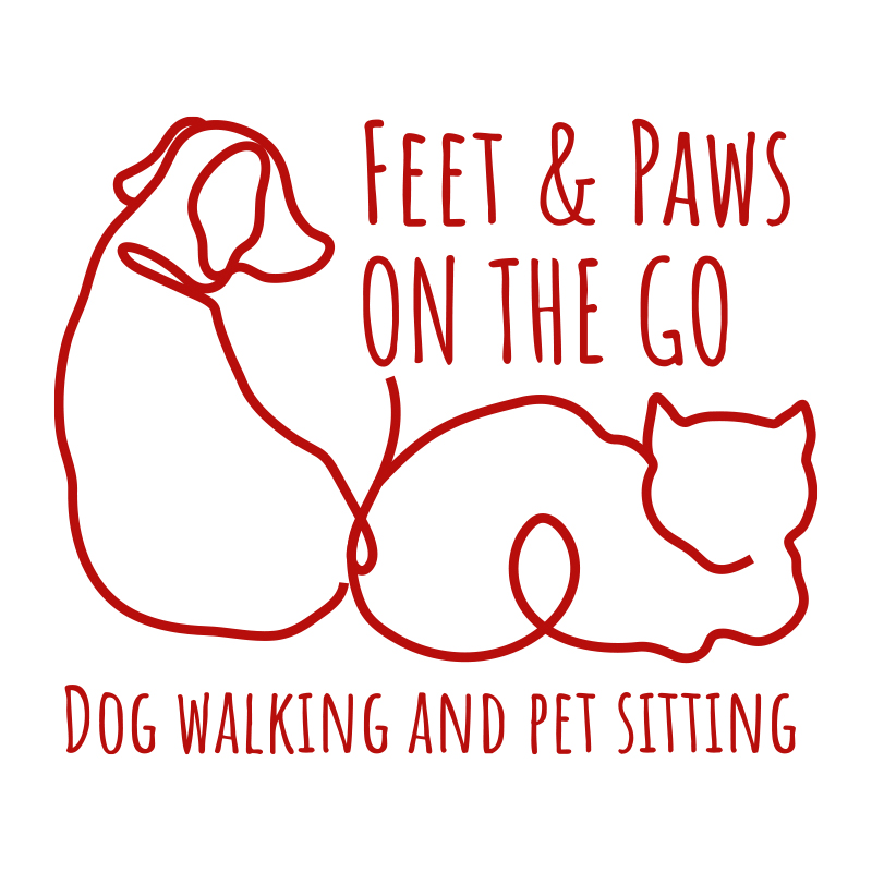 Logo of Feet & Paws On The Go Pet Services In Lochgelly, Fife