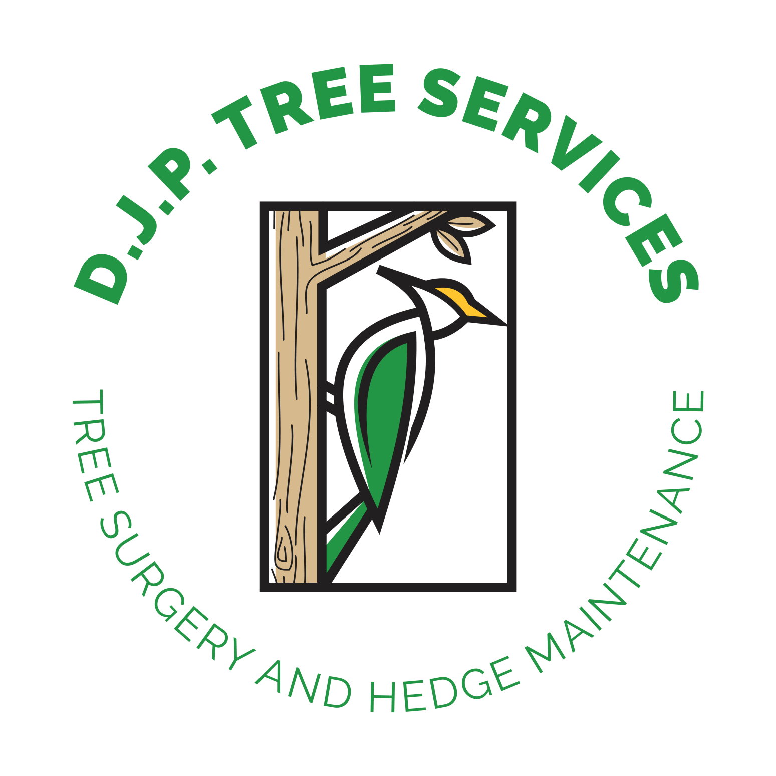 Logo of DJP Tree Services