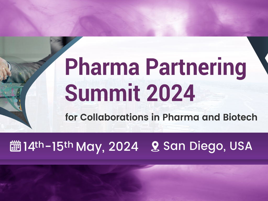 Logo of Pharma Partnering US Summit 2024 Pharmaceuticals In Sale, Sandy
