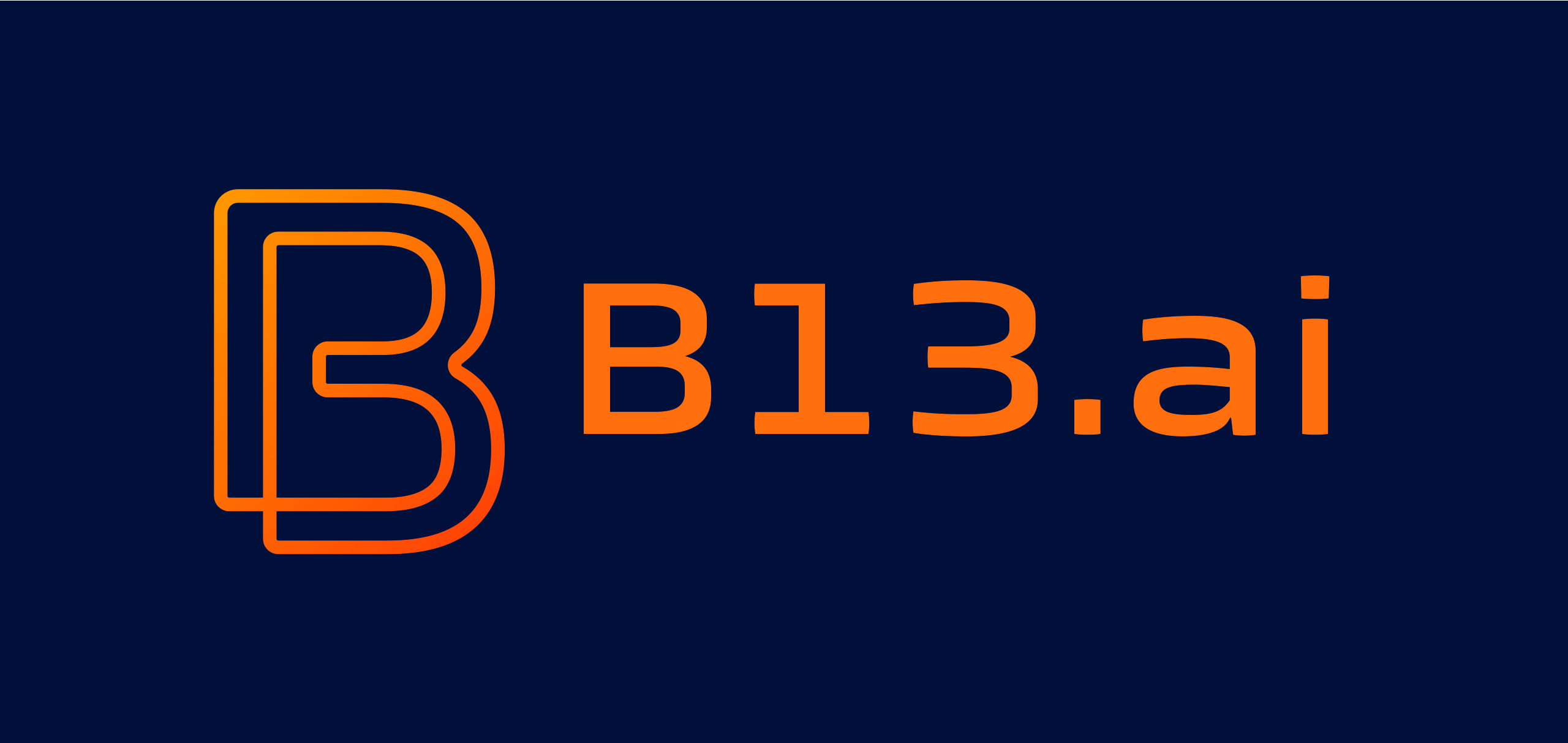 Logo of B13 AI