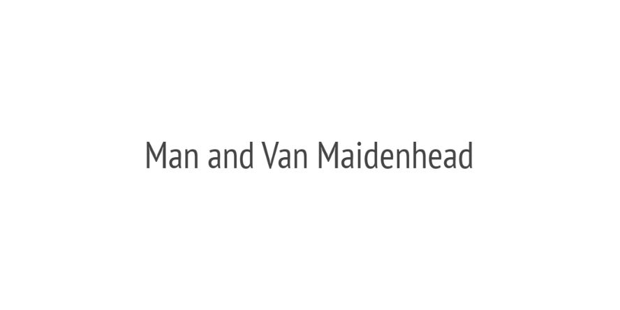 Logo of Man and Van Maidenhead