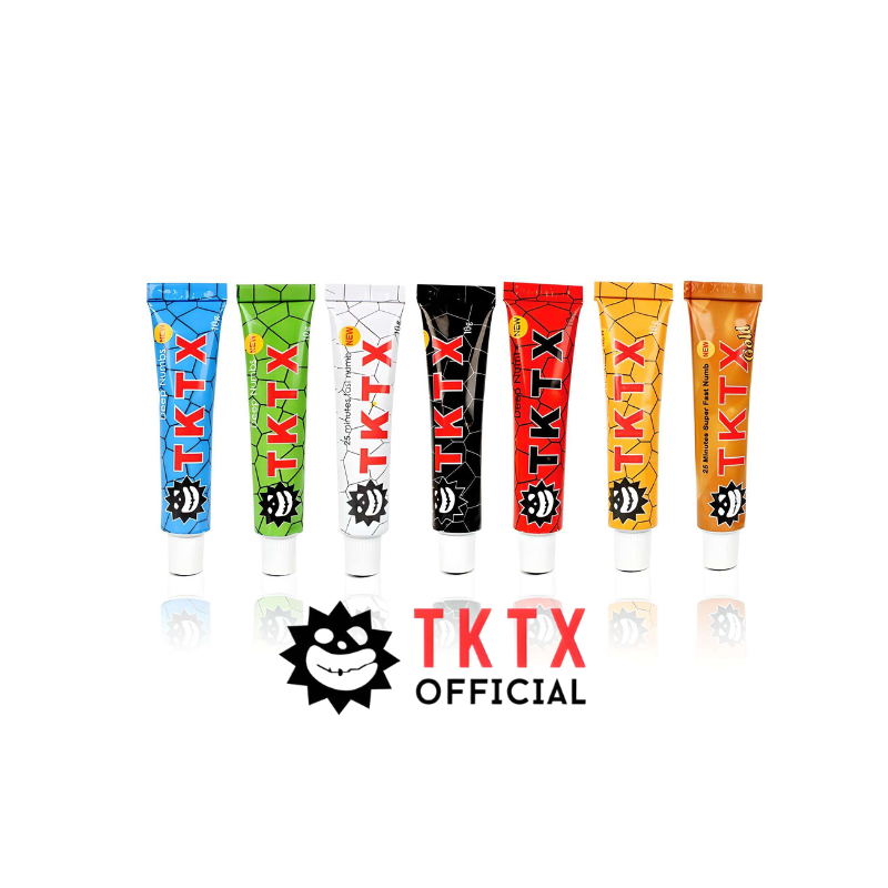 Logo of TKTX Official - Tattoo Numbing Cream Tattooing And Piercing In Barking, Essex