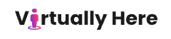 Logo of Virtually Here Advertising - Media In Wirral, Merseyside