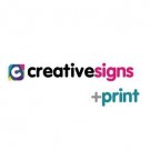 Logo of Creative Signs and Print Printers In Leicester, Leicestershire