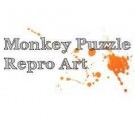 Logo of Monkey Puzzle Repro Art Printers In Truro, Cornwall